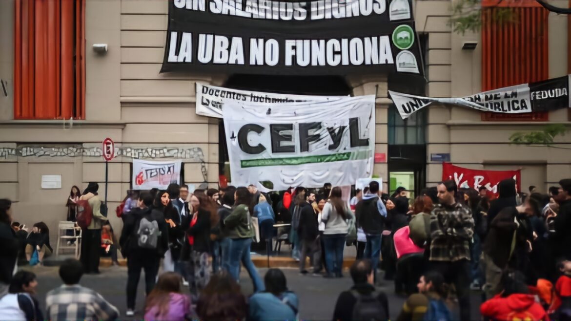 Los pibes tomaron cuatro facultades de la UBA