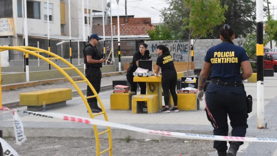 Mataron de un tiro a un chabón en una plaza