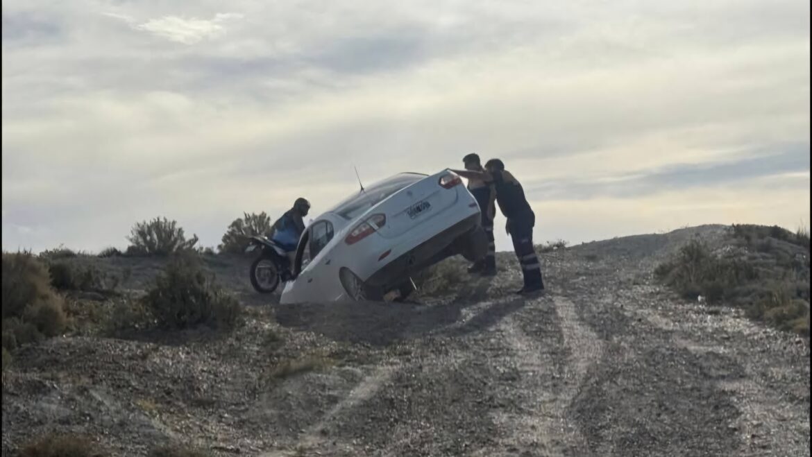 Iba mamado, quiso zafar de un control y  terminó en cualquiera